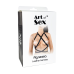 Портупея жіноча Art of Sex - Agnessa Leather harness, Чорна, L-2XL Портупея жіноча Art of Sex - Agnessa Leather harness, Чорна, L-2XL