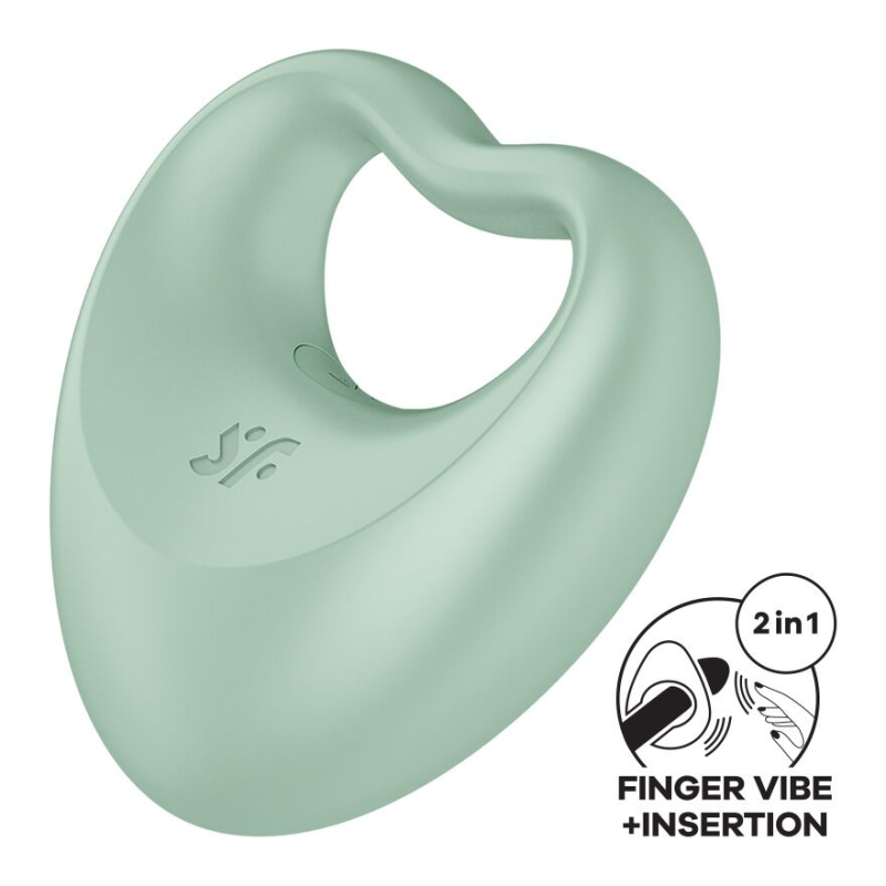 Вібратор на палець і ерекційне кільце 2в1 Satisfyer Perfect Pair 3