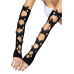 Мітенки Leg Avenue Butterfly applique arm warmers, чорні