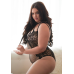 Тедді з відкритим доступом Leg Avenue Net and Lace, чорне