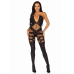 Бодистокинг Leg Avenue Illusion halter bodystocking, One size, чорний