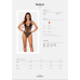 Боді Obsessive Selinne teddy XL/2XL Black