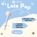 Вібратор-льодяник KISSTOY Lala Pop з паличкою-стимулятором і маскою на очі
