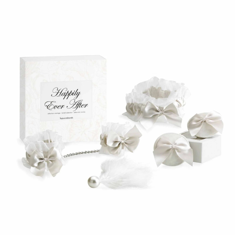 Подарунковий набір Bijoux Indiscrets Happily Ever After White Label, 4 аксесуари