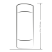 Мастурбатор Romp Dash Black з ефектом вакууму, багатотекстурний, багаторазовий