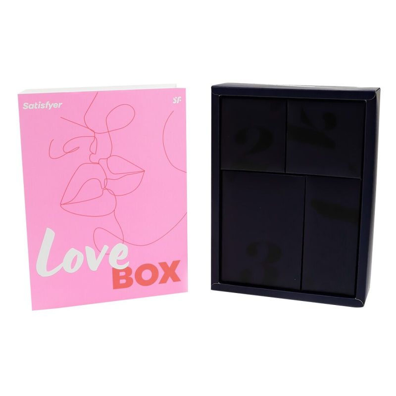 Подарунковий набір Satisfyer Love Box (стимулятор, мастурбатор, білизна)
