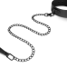 Нашийник з повідцем Bedroom Fantasies Faux Leather Collar & Chain