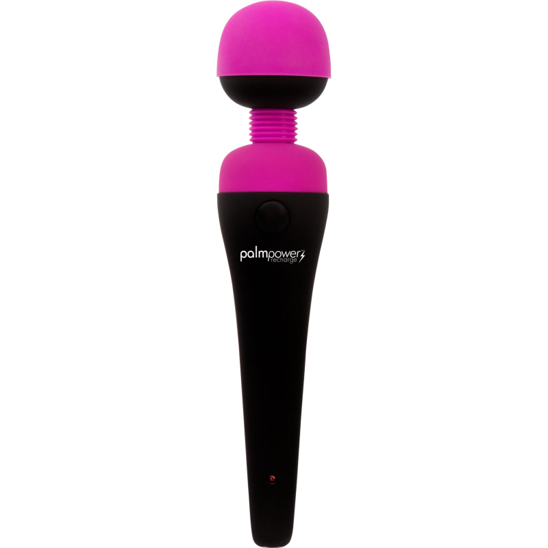 Вібромасажер PalmPower Recharge Pink з гнучкою голівкою, акумуляторний