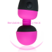 Вібромасажер PalmPower Recharge Pink з гнучкою голівкою, акумуляторний