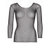 Сітчастий топ з довгим рукавом Leg Avenue Long Sleeves T-Shirts, One Size