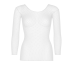 Сітчастий топ з довгим рукавом Leg Avenue Long Sleeves T-Shirts, White, One Size