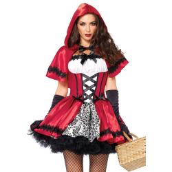 Еротичний костюм Червоної Шапочки Leg Avenue Gothic Red Riding Hood, L Еротичний костюм Червоної Шапочки Leg Avenue Gothic Red Riding Hood, L