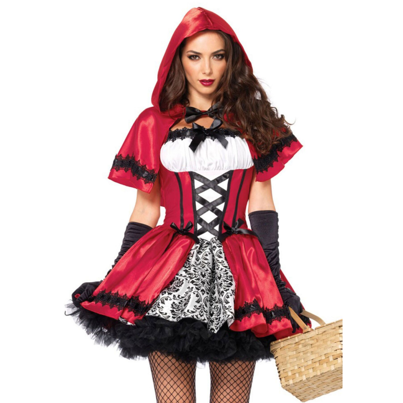 Еротичний костюм Червоної Шапочки Leg Avenue Gothic Red Riding Hood, L