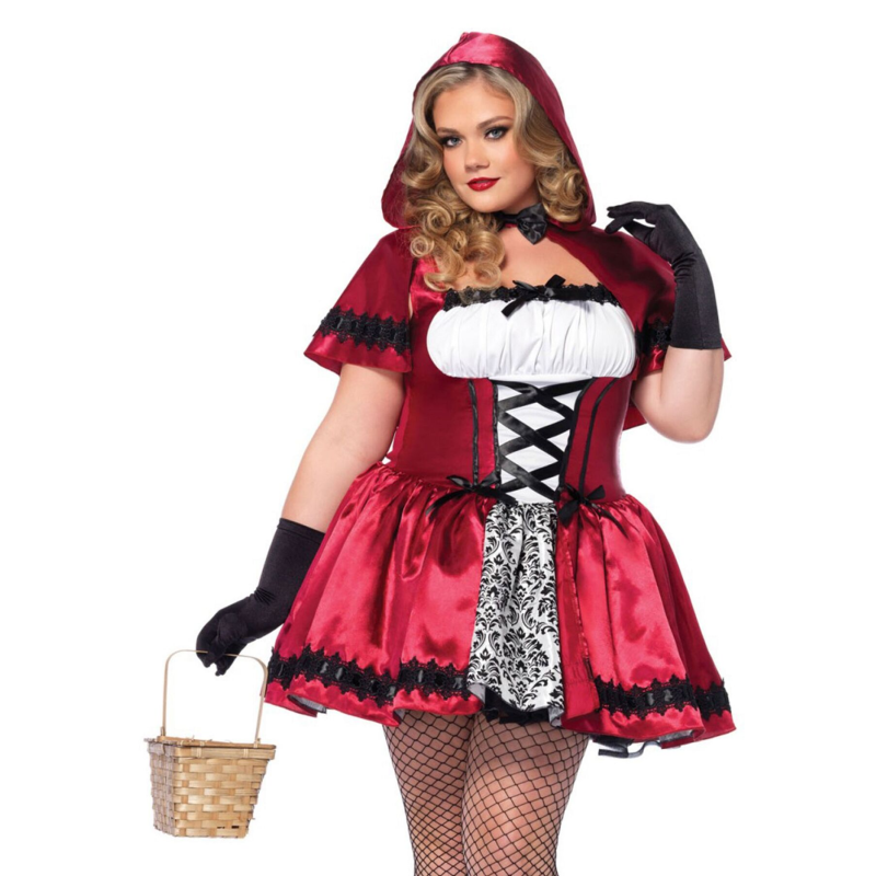 Костюм Червоної Шапочки Leg Avenue Gothic Red Riding Hood 1X-2X