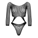 Еротичне боді Leg Avenue Top bodysuit with thong back
