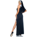 Костюм монашки-грішниці Leg Avenue Sultry Sinner M (плаття, головний убір, комір)