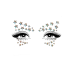 Наклейки-зірочки для тіла Leg Avenue Celeste face jewels sticker, світяться в темряві