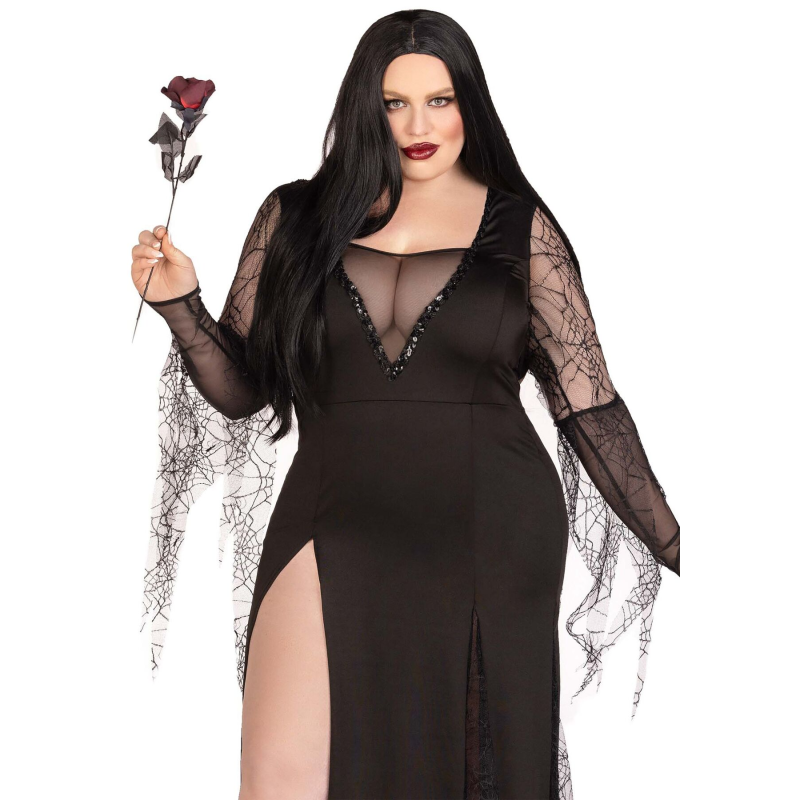 Костюм Мортиши Аддамс Leg Avenue Sexy Spooky Morticia 3X-4X
