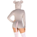 Комбінезон-костюм мишки Leg Avenue Comfy Mouse XS з капюшоном