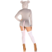 Комбінезон-костюм мишки Leg Avenue Comfy Mouse S з капюшоном
