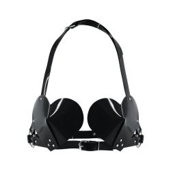 Лиф-серце Feral Feelings Hearts Bra, чорний Лиф-серце Feral Feelings Hearts Bra, чорний
