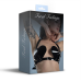 Лиф-серце Feral Feelings Hearts Bra, чорний