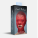 Маска сітка з відкритим ротом Feral Feelings Hearts Mask Red/Red