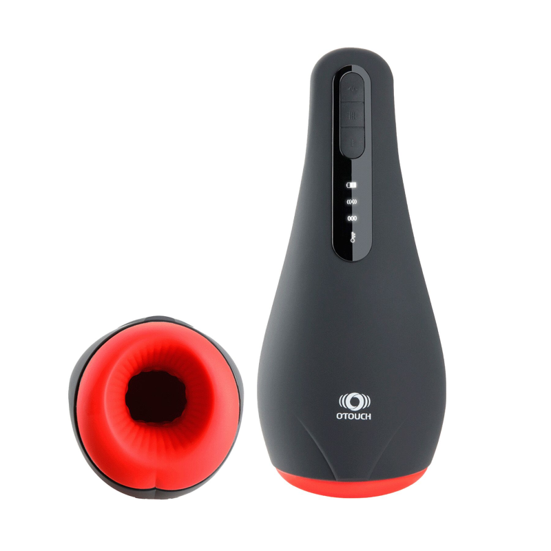 Мастурбатор Otouch AIRTURN 1 із підігрівом та лічильником фрикцій