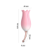 Ультразвуковий вібратор для клітора Otouch Bloom Ultrasonic Clitoris, 2 додаткові насадки