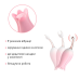 Ультразвуковий вібратор для клітора Otouch Bloom Ultrasonic Clitoris, 2 додаткові насадки