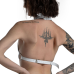 Ліф Сердце зі шкіри Feral Feelings Hearts Bra White