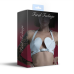 Ліф Сердце зі шкіри Feral Feelings Hearts Bra White