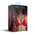 Ліф зі шкіри Feral Feelings Bikini Top Red