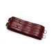 Шкіряний пояс для бондажу Liebe Seele Wine Red Waist Cuff, розмір M