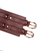 Шкіряний пояс для бондажу Liebe Seele Wine Red Waist Cuff, розмір L