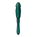 Секс-машина Zalo Sesh Turquoise Green, компактна, з пультом ДК