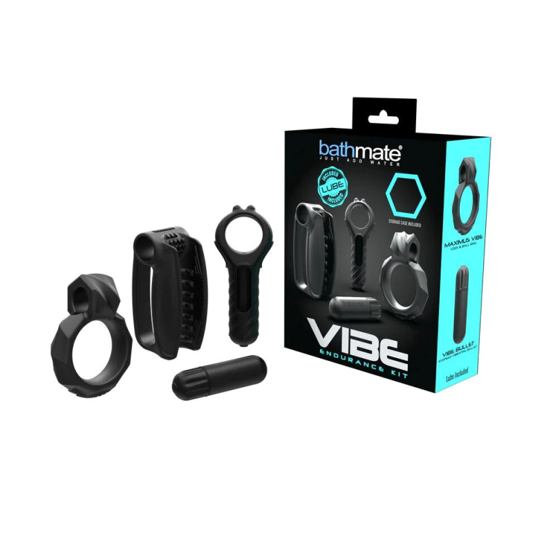 Вібронабір Bathmate Vibe Endurance Kit (3 іграшки + вібропуля + лубрикант 93 мл)