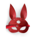 Шкіряна маска Зайки Art of Sex - Bunny mask, червона