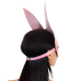 Шкіряна маска Зайки Art of Sex - Bunny mask, рожева