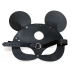 Шкіряна маска мишки Art of Sex - Mouse Mask, чорна
