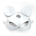 Шкіряна маска мишки Art of Sex - Mouse Mask, біла