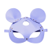Шкіряна маска мишки Art of Sex - Mouse Mask, лавандова