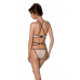 Комплект білизни Passion CHIKA SET, топ і трусики, S/M, cream