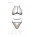 Комплект білизни Passion CHIKA SET, топ і трусики, XXL/XXXL, cream