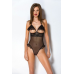 Еротичне боді Passion DOLLY BODY з відкритими чашками, L/XL, чорне