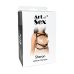 Портупея шкіряна жіноча Art of Sex Sheron, L-2XL, чорна