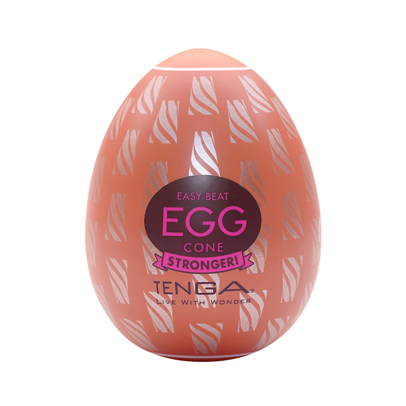 Мастурбатор-яйце Tenga Egg Cone (серія Hard Boiled II)