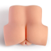 Мастурбатор-напівторс з вібрацією Real Body Real Tess, вагіна та анус, 18х15 см