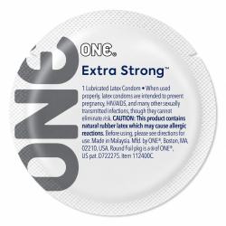 Презерватив ONE Extra Strong особливо міцний, 1 шт Презерватив ONE Extra Strong особливо міцний, 1 шт