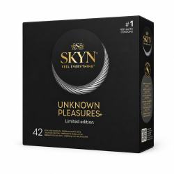 Презервативи SKYN Unknown Pleasures безлатексні, набір 42 шт Презервативи SKYN Unknown Pleasures безлатексні, набір 42 шт